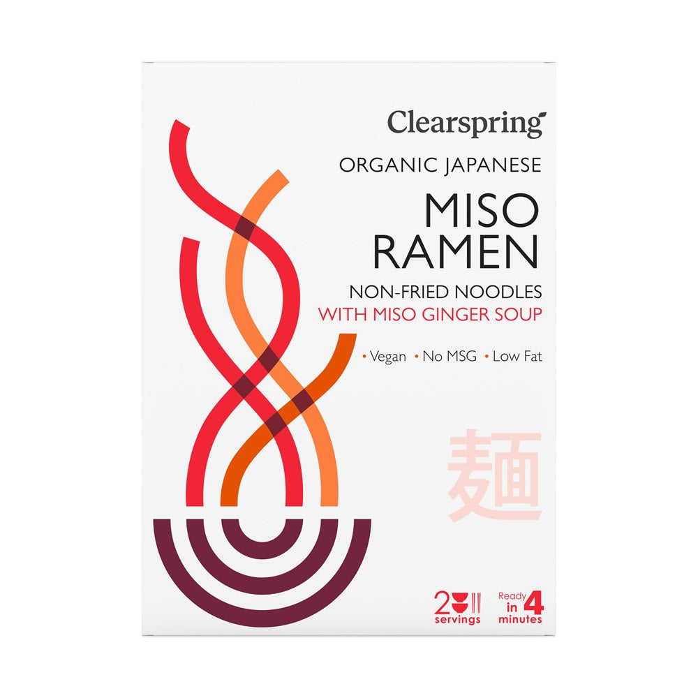 Ramen Nudeln mit Miso und Ingwer