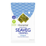 Seaveg Crispies (gerösteter Nori Snack) - Original