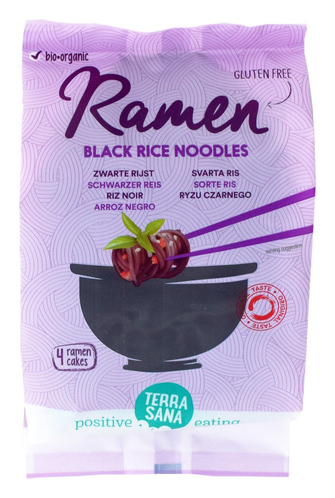 Ramen Schwarzer Reis