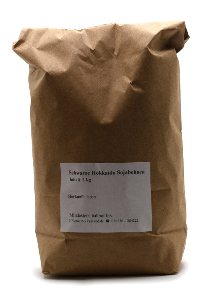 Schwarze Hokkaido Sojabohnen