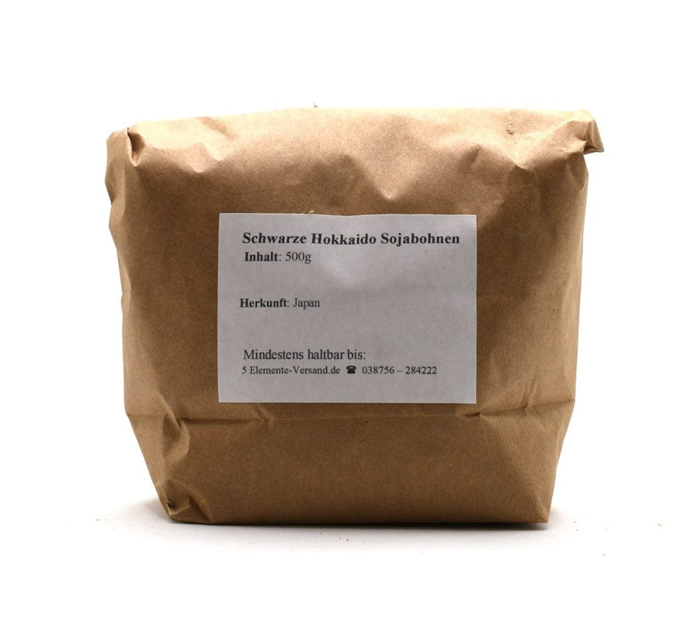 Schwarze Hokkaido Sojabohnen