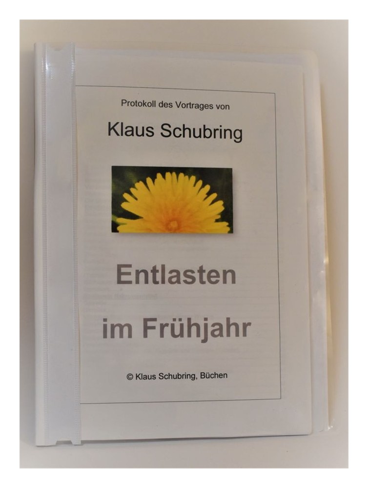 Entlasten im Frühjahr (Schubring, Klaus)
