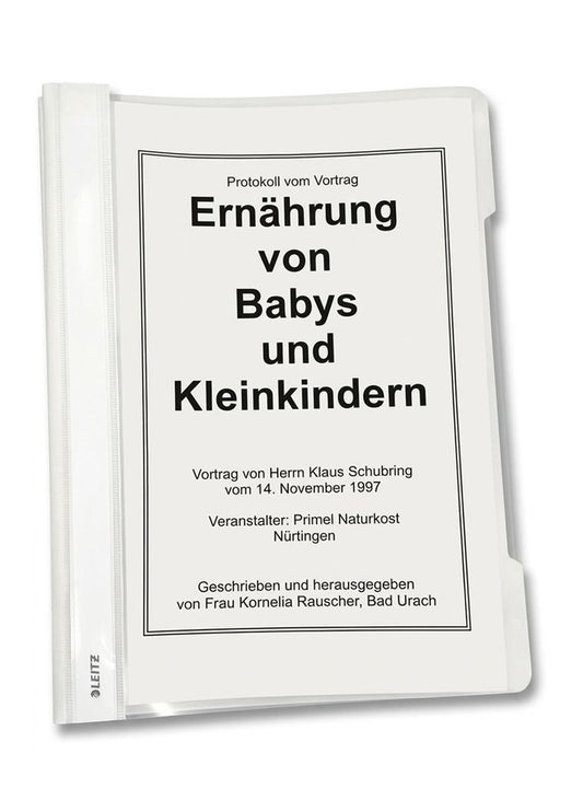 Ernährung von Babies und Kleinkindern (Schubring, Klaus)