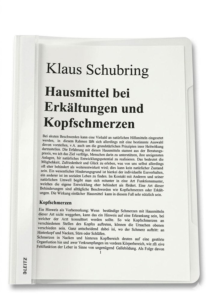 HM b. Erkältungen und Kopfschmerzen (Schubring, Klaus)