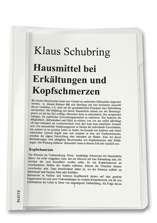 HM b. Erkältungen und Kopfschmerzen (Schubring, Klaus)