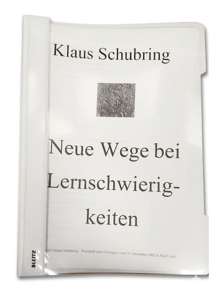 Neue Wege bei Lernschwierigkeiten (Schubring, Klaus)