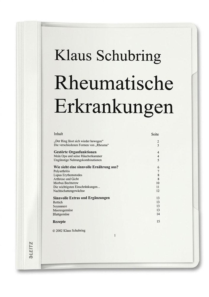 Rheumatische Erkrankungen (Schubring, Klaus)