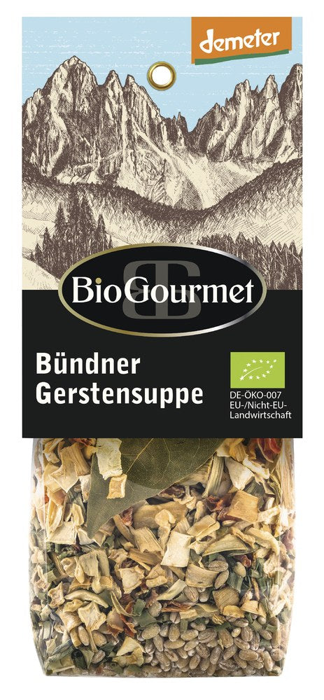 Bündner Gerstensuppe Demeter
