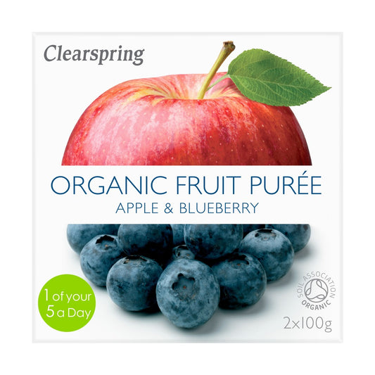 Fruchtpüree Apfel-Blaubeere