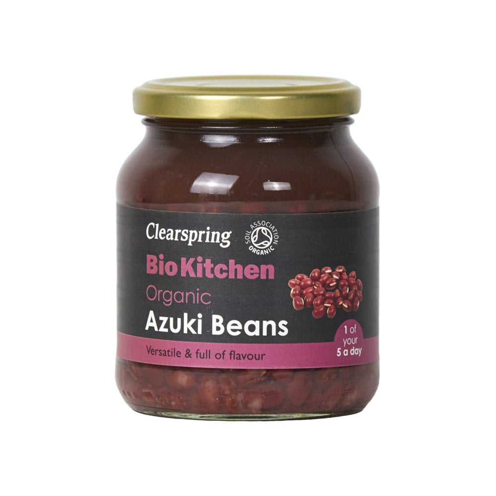 Azukibohnen im Glas