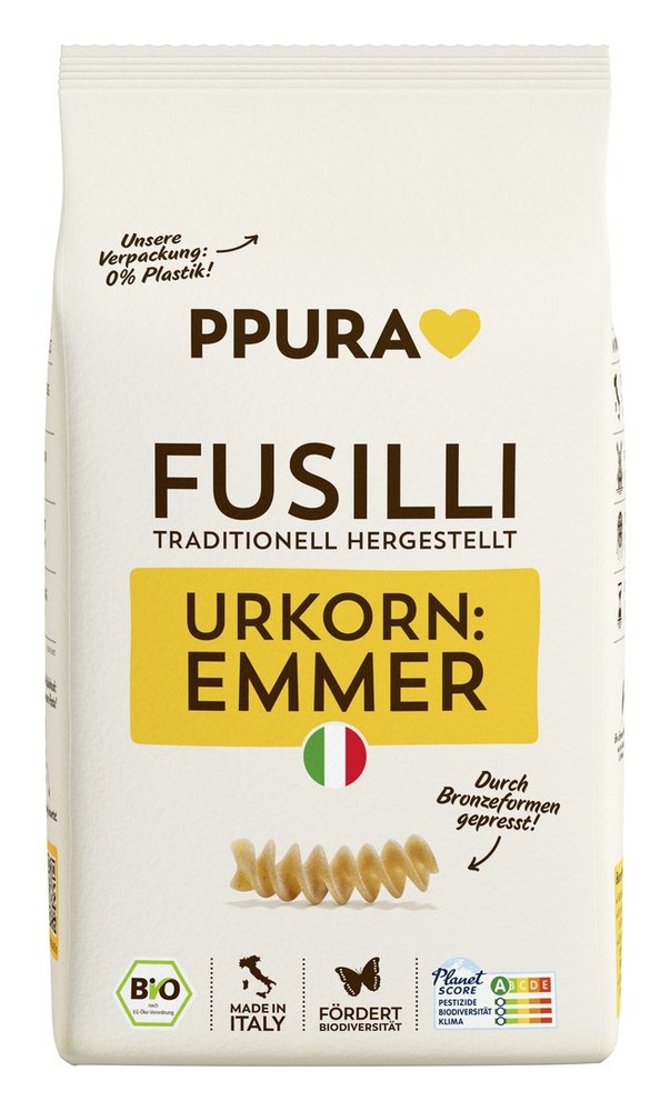 BIO Fusilli aus ital. Emmer