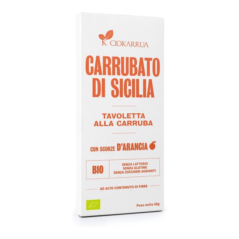 Carob-Schokolade Orange