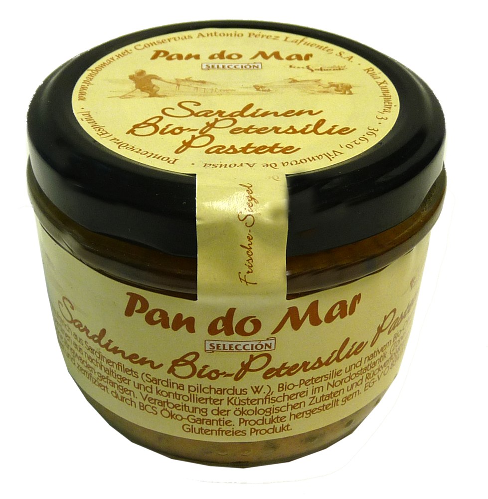 Sardinen Petersilie Pastete