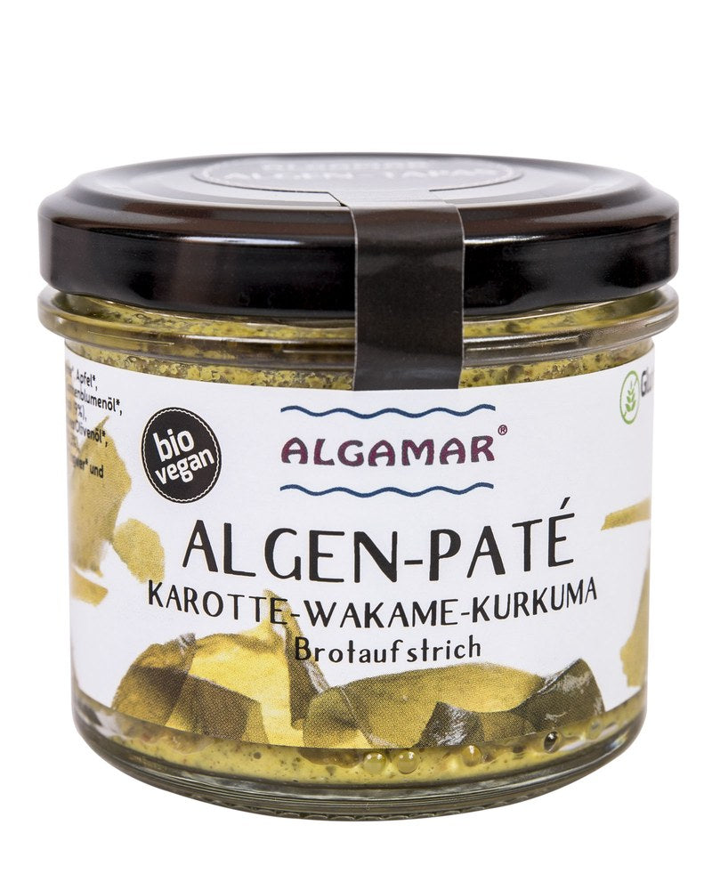 Algen-Paté (Karotte-Wakame-Kurkuma)