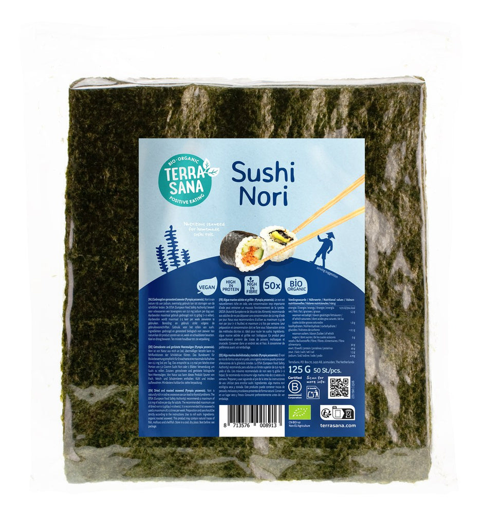 Sushi Nori Bio - 50 Blätter