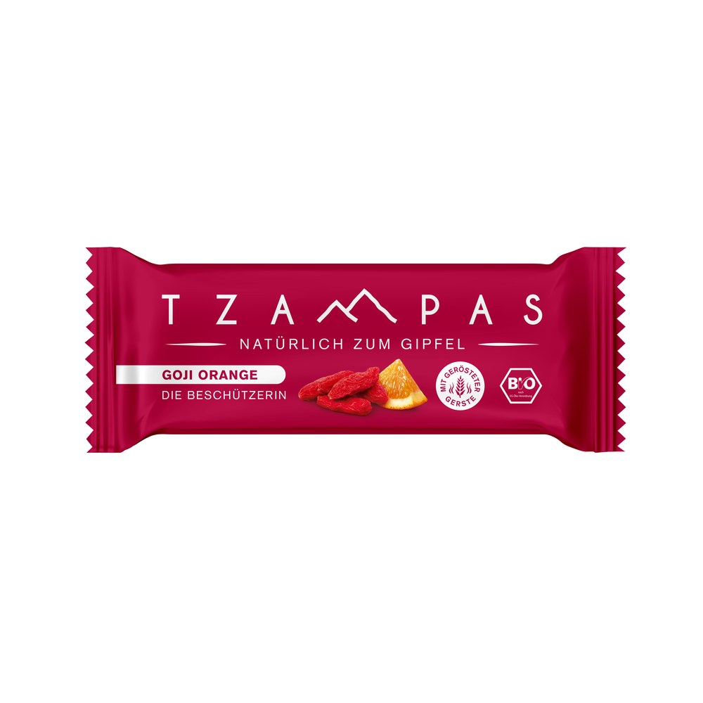 TZAMPAS Energieriegel Goji Orange