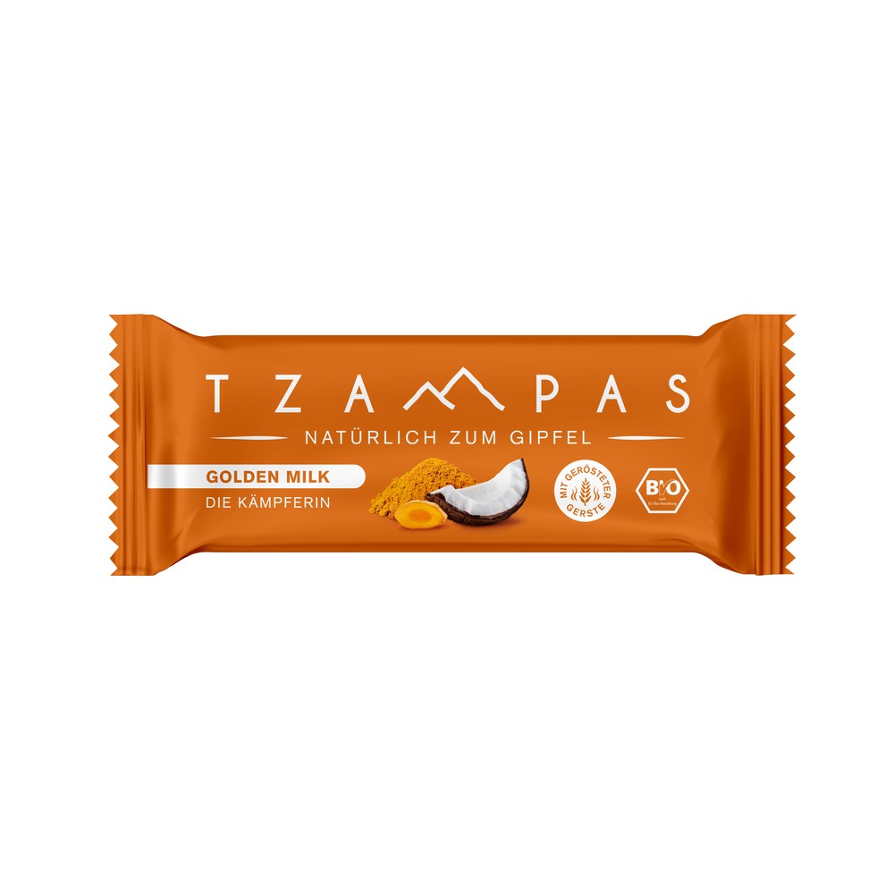 TZAMPAS Energieriegel Golden Milk