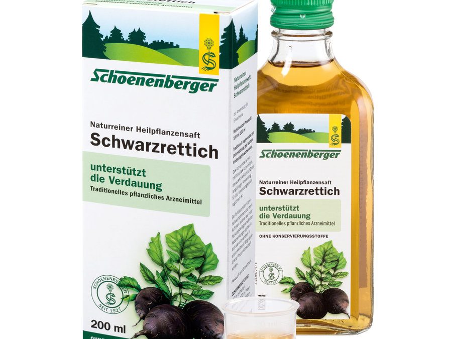 Schwarzrettich Heilpflanzensaft, BIO, Schoenenberger, 200ml