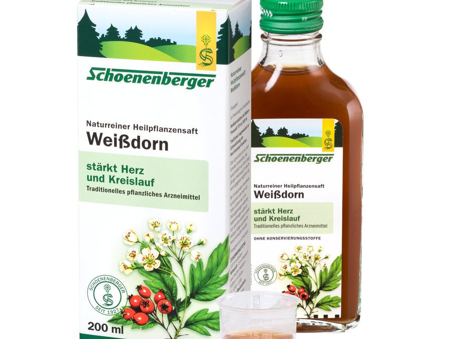 Weißdorn, Naturreiner Heilpflanzensaft, 200.0 ml, Schoenenberger®