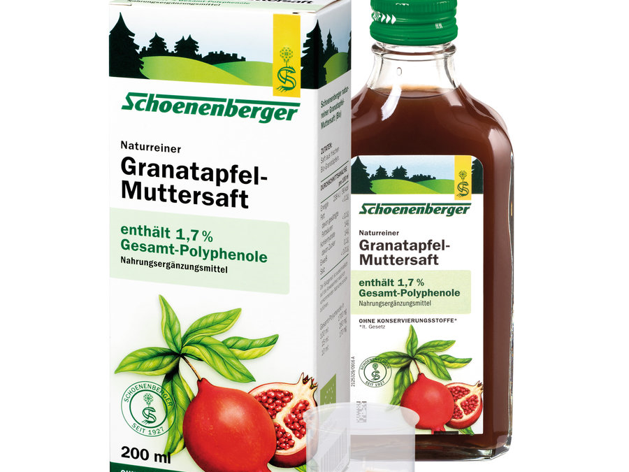Granatapfel-Muttersaft, Naturrein (Bio), BIO, 200.0 ml, Schoenenberger®