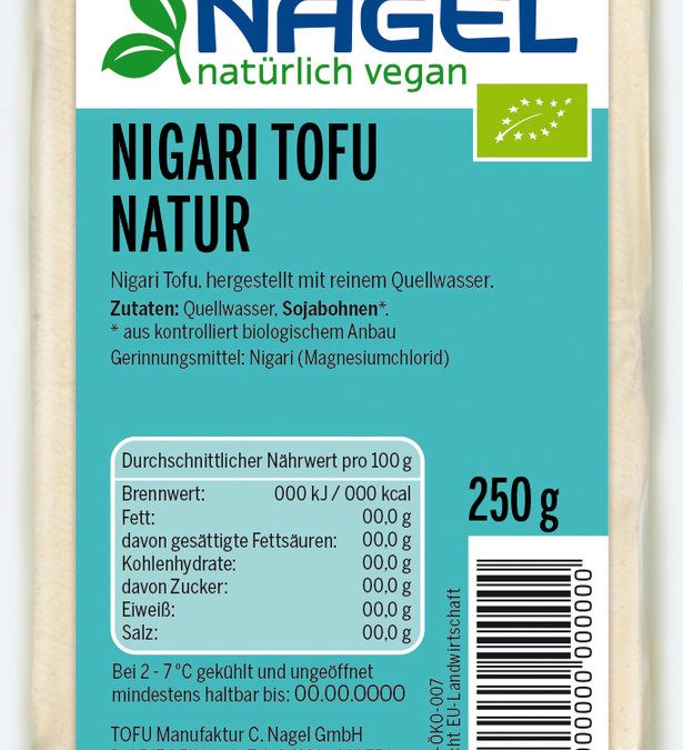 Nigari Tofu Natur 250g, BIO, 250.0 g, NAGEL