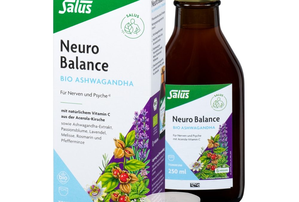 Neuro Balance Bio Ashwagandha Tonikum, 250 ml, Salus